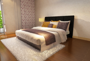 Boxspring stofferen